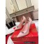 Christian Louboutin Heel 10cm Crystal Around Pumps Patent  Pink