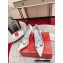 Christian Louboutin Heel 10cm Crystal Around Pumps Patent  White