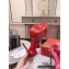 Christian Louboutin Heel 15cm Platform 5cm Ankle Strap Sandals Patent Fuchsia