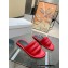 JW Anderson Bumper-tube Leather Slides Padded tubular Red 2023