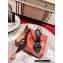 Christian Louboutin Heel 10cm Emilie Sandals Glittered Black