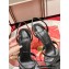 Christian Louboutin Heel 10cm Emilie Sandals Glittered Black
