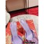 Christian Louboutin Heel 10cm Me Dolly Mules Sandals Metallic Purple