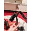 Christian Louboutin Heel 8.5cm Miss Sabina Sandals Patent Black