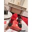 Christian Louboutin Heel 8.5cm Miss Sabina Sandals Patent Black