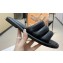 JW Anderson Bumper-tube Leather Slides Padded tubular Black 2023