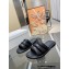 JW Anderson Bumper-tube Leather Slides Padded tubular Black 2023