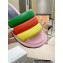 JW Anderson Bumper-tube Leather Slides Padded tubular Pink/Green/Red/Yellow 2023