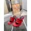 JW Anderson Heel 9cm Bumper-tube Leather Mules Padded tubular Red 2023