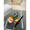 JW Anderson Bumper-tube Leather Slides Padded tubular Pink/Green/Red/Yellow 2023