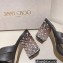 Jimmy Choo Heel 8.5cm Haiti Leather Mules Black 2023