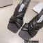 Jimmy Choo Heel 8.5cm Haiti Leather Mules Black 2023