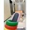 JW Anderson Bumper-tube Leather Slides Padded tubular Pink/Green/Red/Yellow 2023