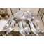 Jimmy Choo Heel 10.5cm/8.5cm/7.5cm Crystal Covered Pointy Toe Pumps/Flats/Mules Silver 2023