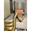 JW Anderson Heel 9cm Bumper-tube Leather Mules Padded tubular Gold 2023