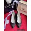 Chanel Chain Grosgrain Flats Lambskin Quilting Black 2023