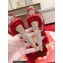 Christian Louboutin Heel 10cm Lipstrass Queen Sandals Patent Red