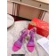 Christian Louboutin Heel 8.5cm/10cm Lipqueen Sandals Patent Fuchsia