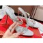 Christian Louboutin Heel 10cm Just Queen Mules Sandals Silver