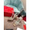 Christian Louboutin Heel 10cm Goldora studded Sandals Silver