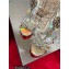 Christian Louboutin Heel 10cm Goldora studded Sandals Silver