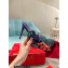 Christian Louboutin Heel 10cm Miss Goldora studded Mules Sandals Purple