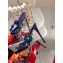 Christian Louboutin Heel 10cm Miss Goldora studded Mules Sandals Purple