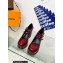 Louis Vuitton Heel 11.5cm Platform 4.5cm Fame Pumps Glazed calf leather Burgundy 2023