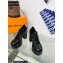 Louis Vuitton Heel 11.5cm Platform 4.5cm Fame Pumps Glazed calf leather Black 2023