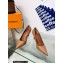 Louis Vuitton Heel 8.5cm Signature Pumps in calf leather Brown 2023