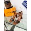 Louis Vuitton Heel 8cm studs Silhouette Sandals in Patent Monogram canvas Brown 2023