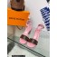 Louis Vuitton Heel 8cm studs Silhouette Sandals in Patent Monogram canvas Pink 2023