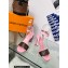 Louis Vuitton Heel 8cm studs Silhouette Sandals in Patent Monogram canvas Pink 2023