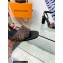 Louis Vuitton Heel 8cm studs Silhouette Sandals in Patent Monogram canvas Black 2023