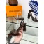 Louis Vuitton Heel 8cm studs Silhouette Sandals in Patent Monogram canvas Coffee 2023