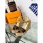 Louis Vuitton Heel 10cm Wedge 6cm Starboard Sandals in Patent Monogram canvas Gold 2023