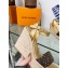 Louis Vuitton Heel 10cm Wedge 6cm Starboard Sandals in Patent Monogram canvas Gold 2023