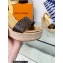 Louis Vuitton Heel 10cm Wedge 6cm Starboard Sandals in Patent Monogram canvas Gold 2023