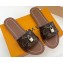 Louis Vuitton Lock It Flat Mules with padlock 1A4XXF 2023
