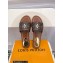 Louis Vuitton Lock It Flat Mules with Monogram-Flower perforations 1AAIR4 2023