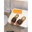Louis Vuitton Studs Lock It Flat Mules Coffee 2023
