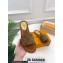 Louis Vuitton Studs Lock It Flat Mules Brown 2023