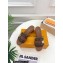 Louis Vuitton Studs Lock It Mules with Strap and Lock Brown 2023