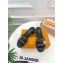 Louis Vuitton Studs Lock It Mules with Strap and Lock Black 2023