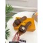 Louis Vuitton Studs Lock It Flat Mules with Strap and Lock Brown 2023