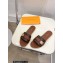 Louis Vuitton Studs Lock It Flat Mules with Strap and Lock Brown 2023