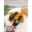 Louis Vuitton Studs Lock It Flat Mules with Strap and Lock Black 2023
