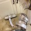 Louis Vuitton Bom Dia Flat Comfort Mules Monogram-embossed calf leather Silver 2023