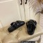 Louis Vuitton Bom Dia Flat Comfort Mules Monogram-embossed calf leather Black 2023