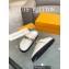 Louis Vuitton Lv Cosy Flat Comfort Clog with Gold Chain White 2023